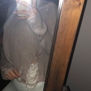 Garage Pre-Ripped Sweater